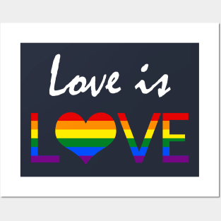 Love is Love LGBT Posters and Art